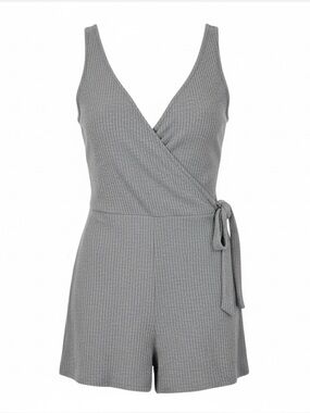 Stitch Fix l Heatherly Delia Side Tie Knit Romper, Large